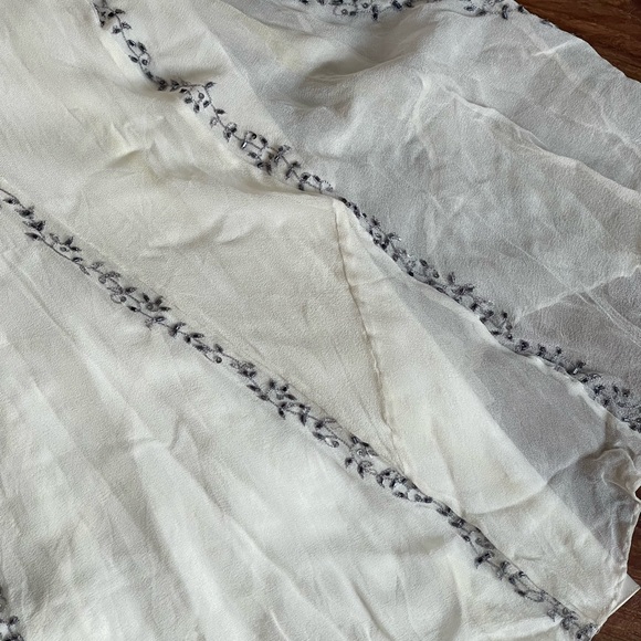 Vintage Beaded Silk Dress - Picture 8 of 17